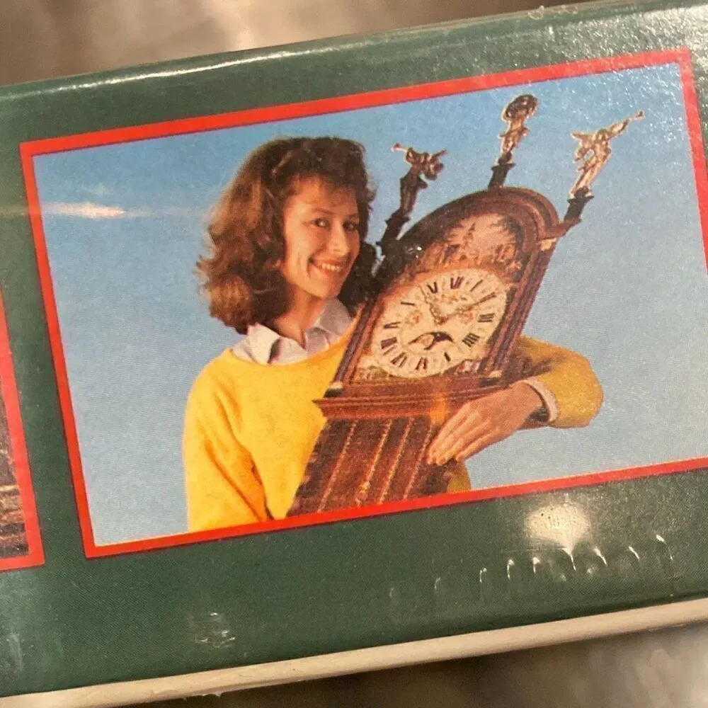 VTG 1984 Jumbo Dutch 1000 Piece Puzzle 54” Clock SEALED NEW